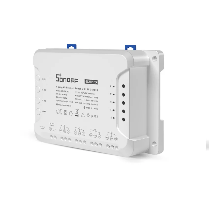 Интеллектуальный выключатель света SONOFF 4CH R3/ PRO R3 переключатель Wi-Fi модуль 4 банды