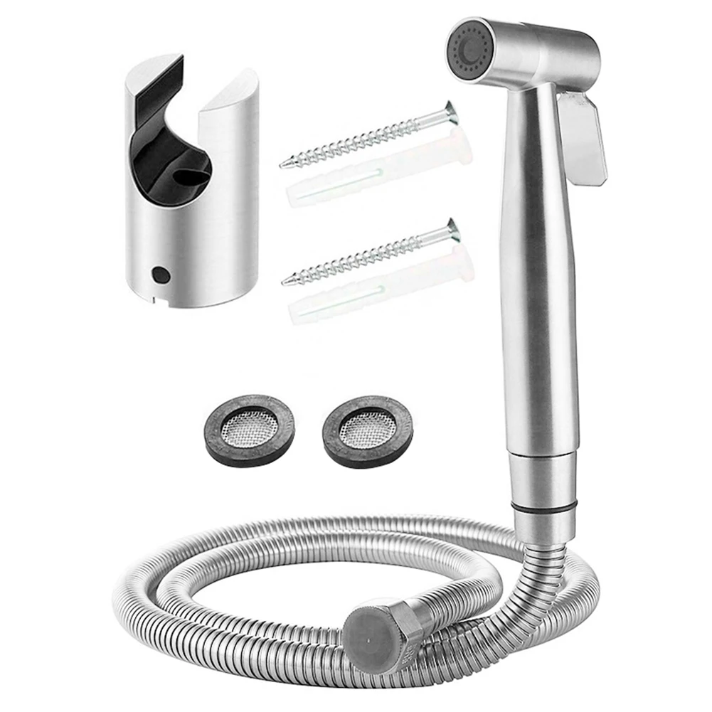 Туалет латунь ручной биде спрей душевые головки набор медный клапан Ванная