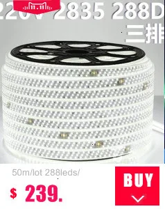 Fanlive 5050 60 светодиодов/m Ac110v/220 v 14,4 Вт/м 840lm/m цветная(Rgb) Светодиодная лента, светильник 25 м/лот+ rgb-контроллер