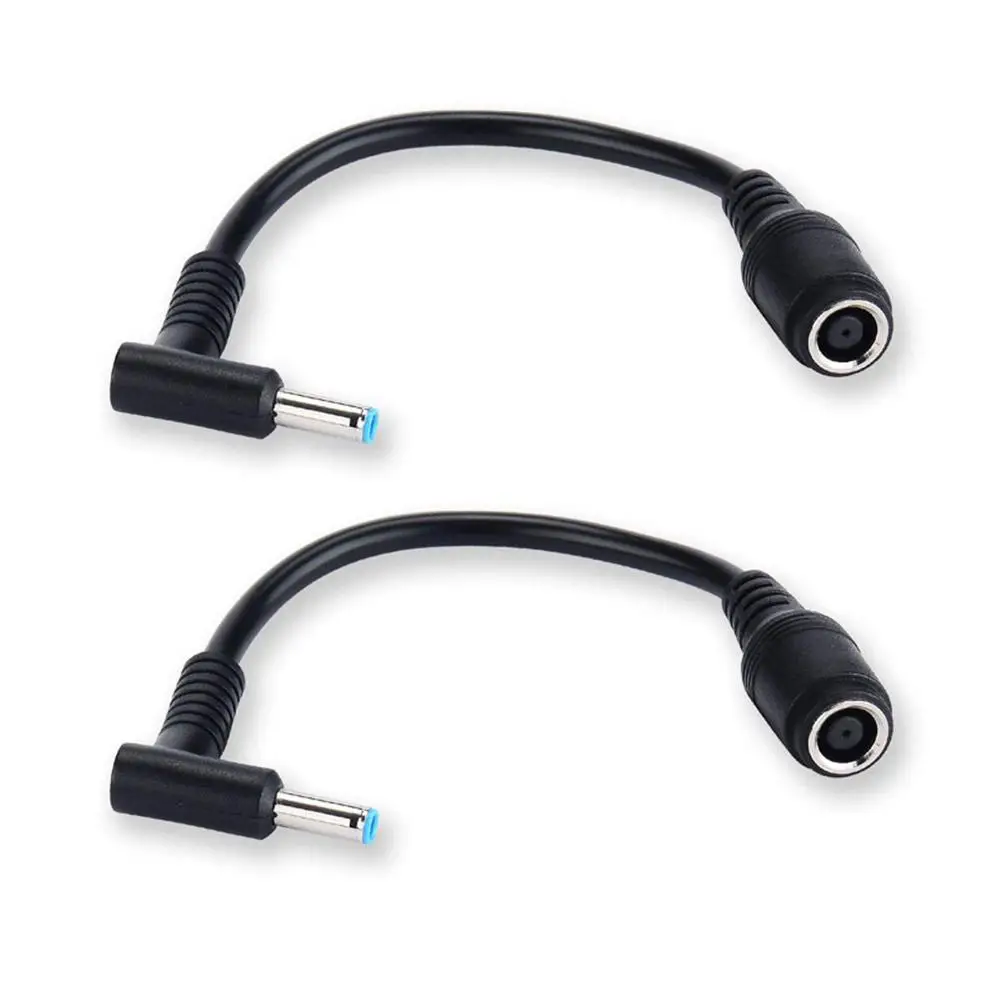 

Computer Conversion Cable Notebook Power Adapter Cable 7.4*5.0 Elbow Power Converter Connector Male Adapter 4.5*3.0 Female