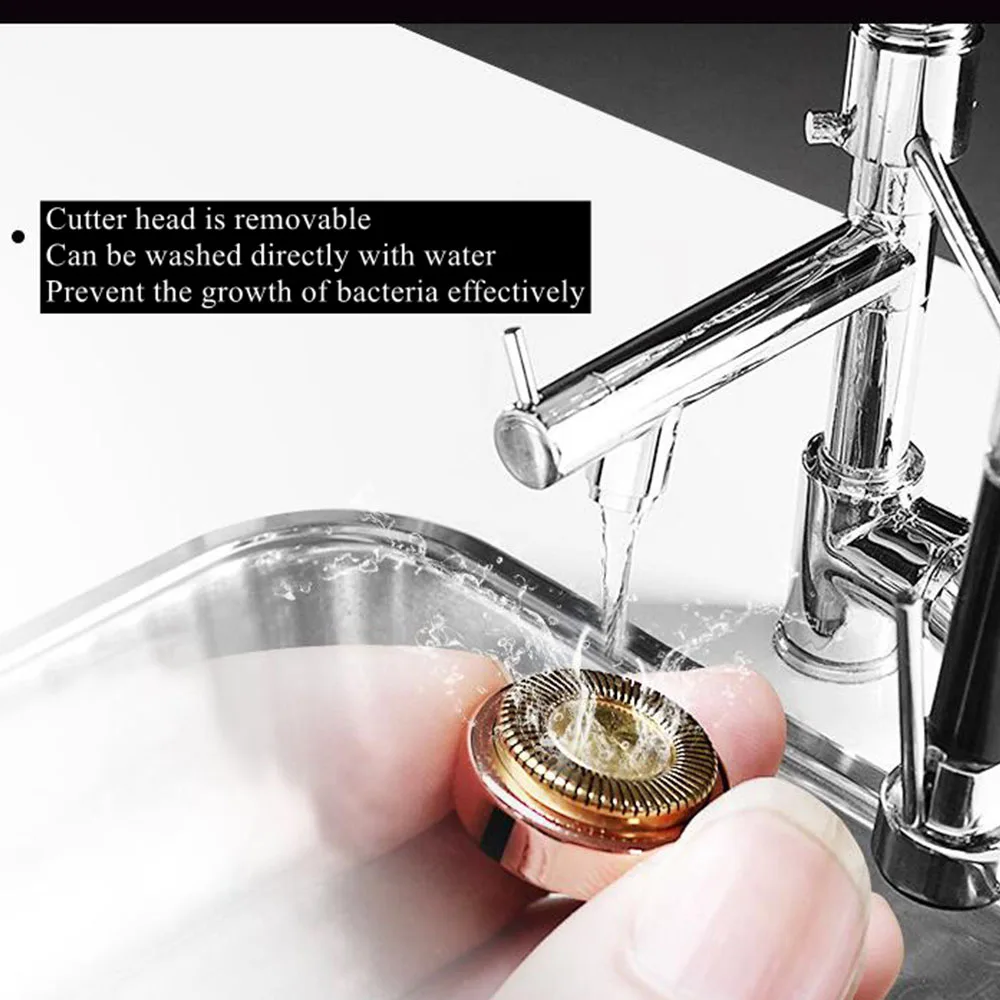 Электрический триммер для бровей Эпилятор со звездным дизайном бритва лица носа