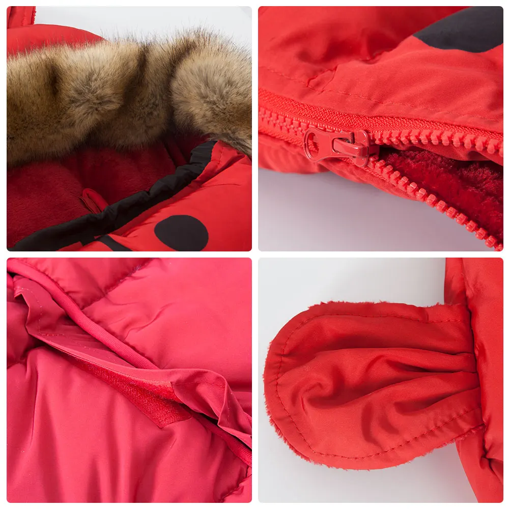 

Baby Stroller Sleeping Bag Winter Warm Sleepsacks Robe Newborn Infant Footmuff 1 Pc
