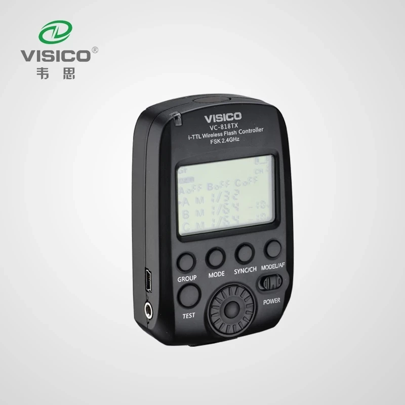 Visico-transmissor de Disparador de Flash sem Fio Hss para Câmeras Nikon D810 D90 d4 D610 d5 D800 D710dslr 818tx D7000 D700 D750