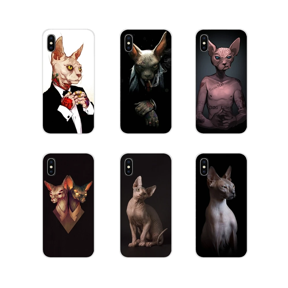 Аксессуары чехлы для телефонов Huawei Honor 4C 5C 6X 7 7A 7C 8 9 10 8C 8S 8X 9X 10I 20 Lite Pro Tattoo Sphinx Cat |
