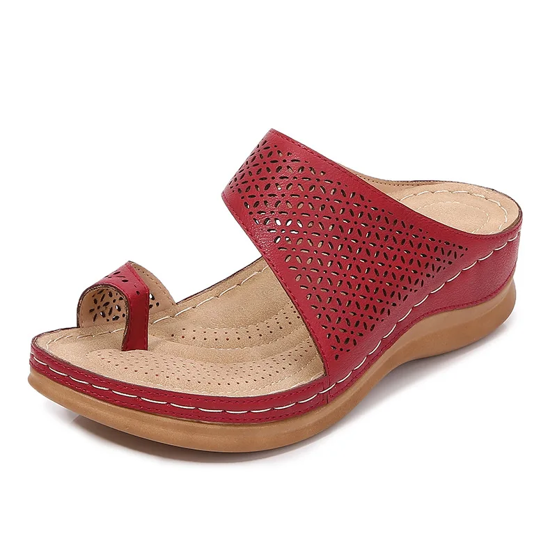 

Wedges Shoes For Women High Heels Sandals Summer Shoes 2021 Slippers Chaussures Femme Platform Sandals Plus Size 35-43