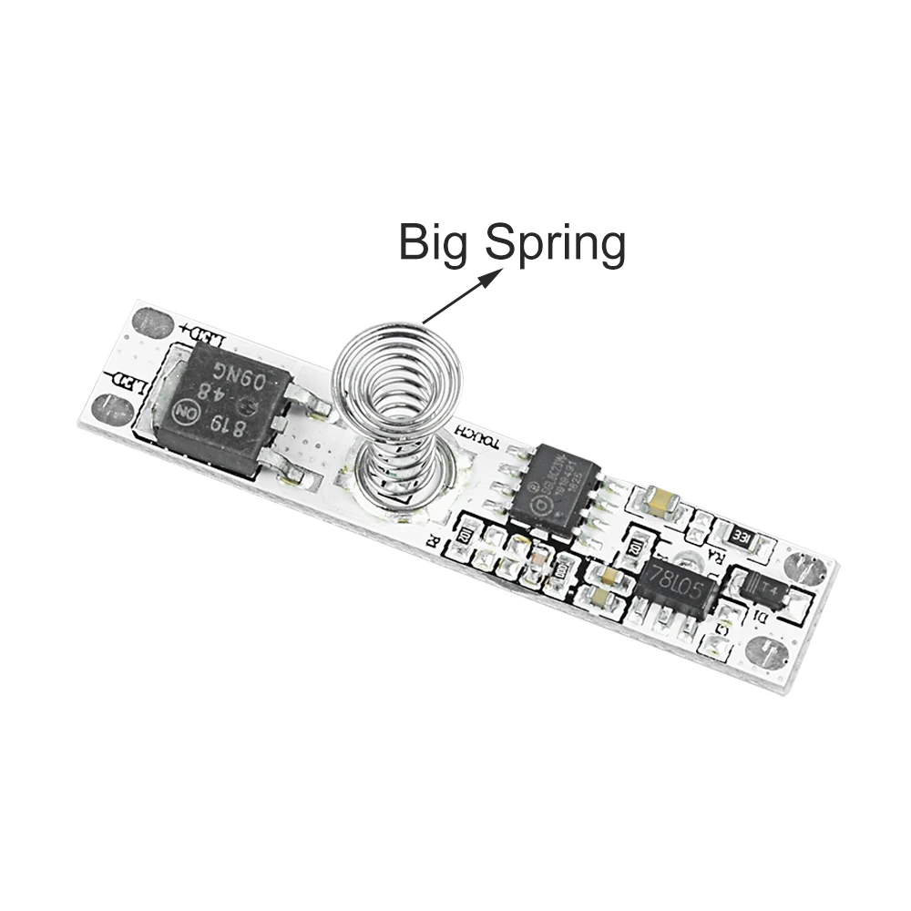 DC12V 24V 6A Dimmable Sensor Switch For LED Strip/Touch Dimmer Aluminium Profile | Лампы и освещение