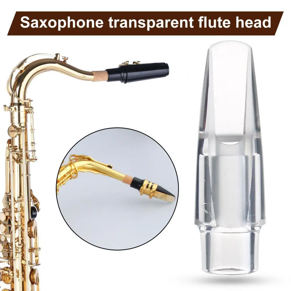 

Мундштук Sax для начинающих, прозрачный жесткий мини-мундштук для начинающих