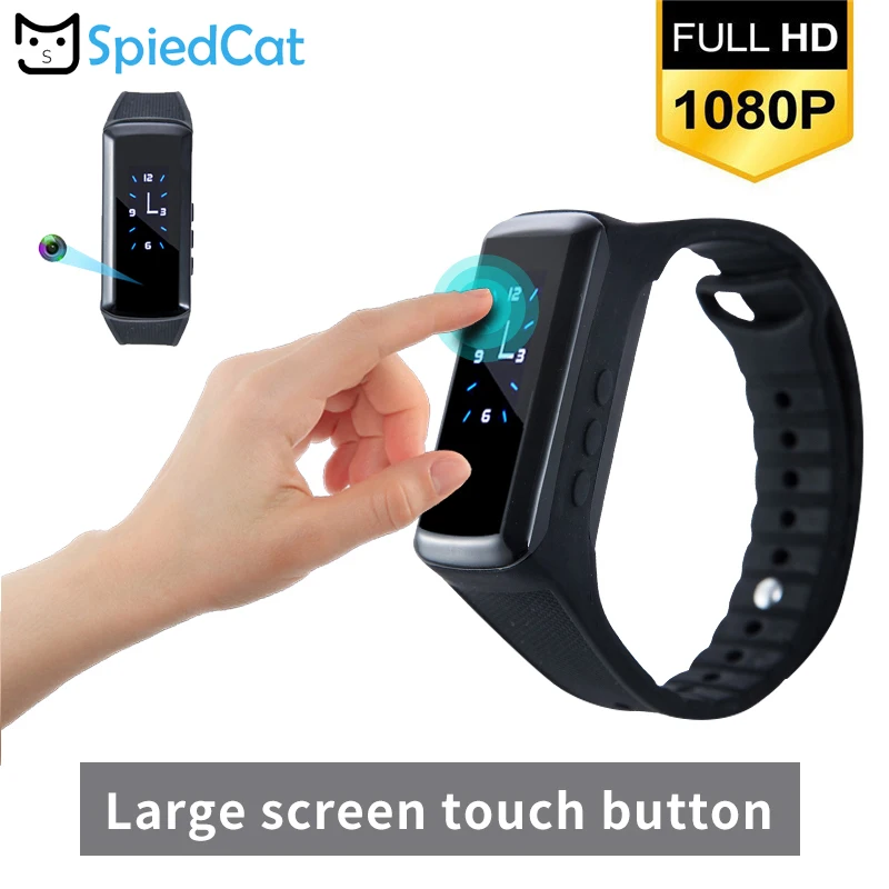 Мини-браслет HD 1080P DV с сенсорной кнопкой и поддержкой Bluetooth | Электроника