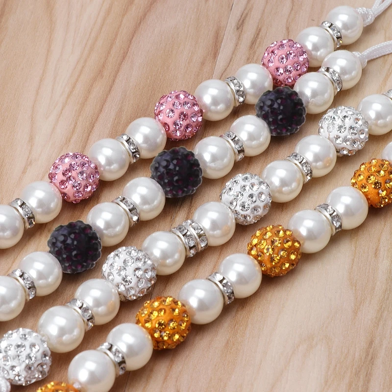 Украшение со стразами ручной работы принцесса цепочка для соски Chupeta зажимы