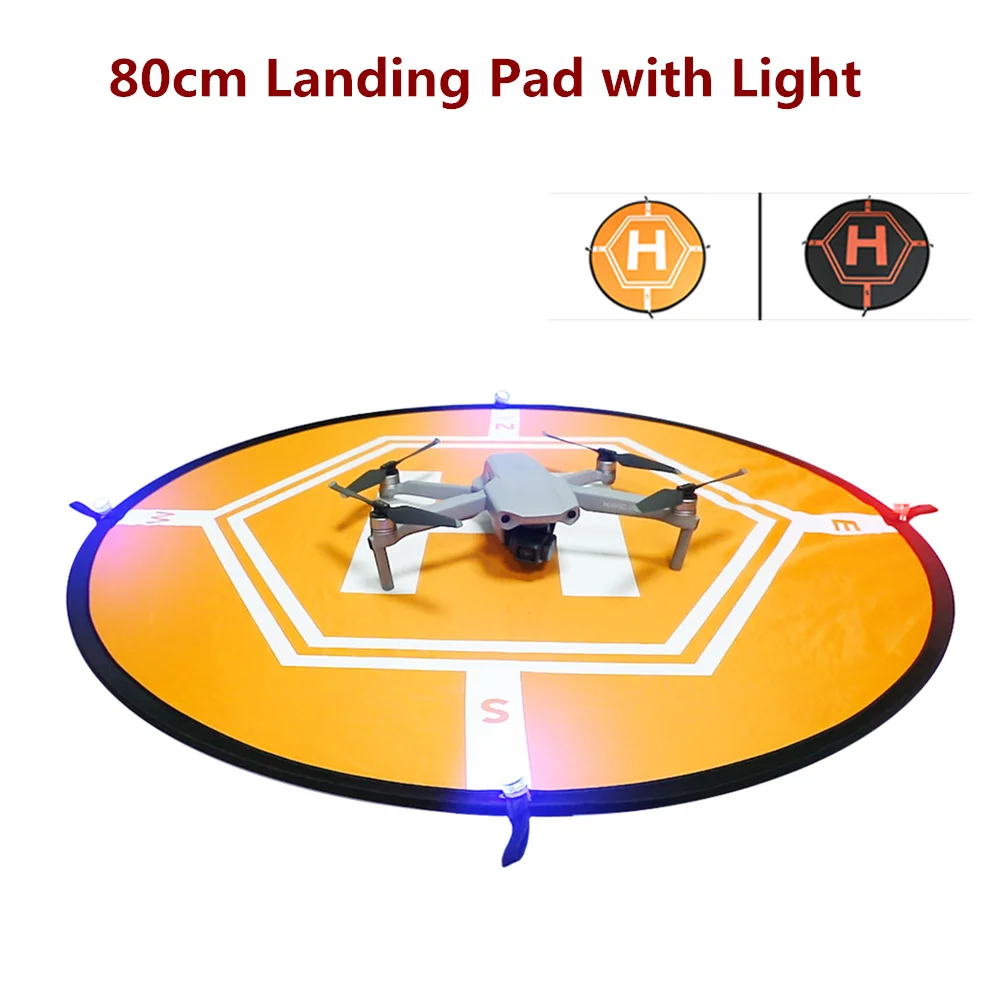 Складной парковочный фартук быстро складывающийся с подсветкой 80 см для DJI FPV Mavic