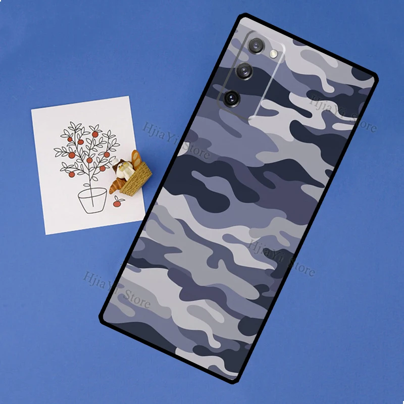 Камуфляжный чехол для Samsung Galaxy Note 10 Plus S10 S9 S8 20 S20 FE S21 S22 | Мобильные телефоны и