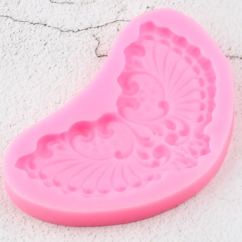 Силиконовые формы с изображением крыльев Ангела рельефная рамка конфеты