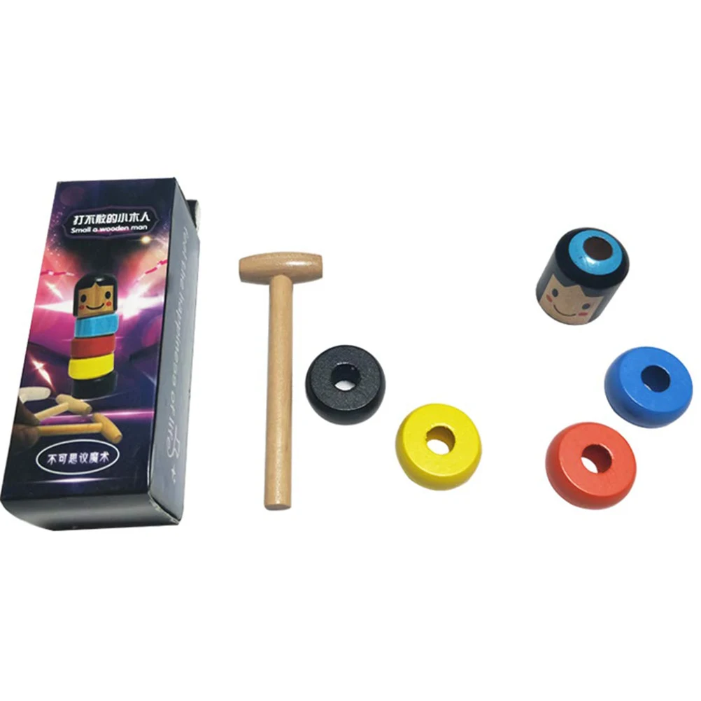 1 комплект бессмертный Daruma Небьющийся деревянного человечка волшебная игрушка