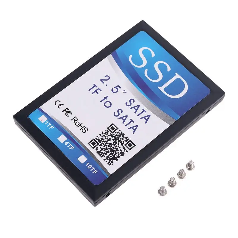 

Micro SD TF Card to 22Pin SATA Adapter Converter Module with Case for 2.5" Hdd Enclosure