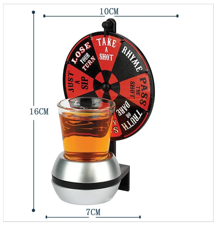 

Drinking turntable wine cup bar drinking entertainment products drinking toys