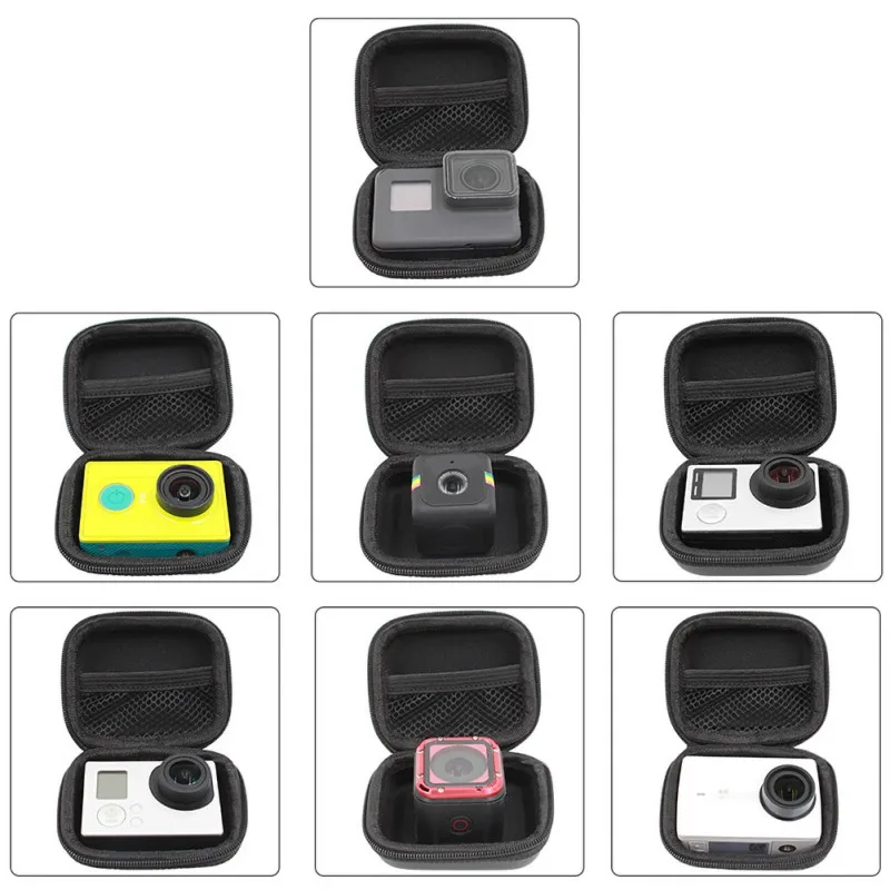 Portable Mini Storage Bag for Gopro Hero6/5/4/3+ Small Ant Sports Camera Travel Toolkit Electrician Pocket Tool with Storag | Электроника