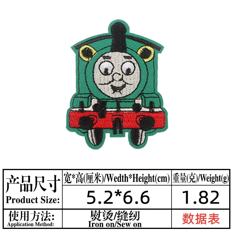 

Racing Story Cars Embroidered Sticker Adhesive DIY Hot Transfer Cartoon Anime Character Lightning Mrqueen Mater Patch Stickers