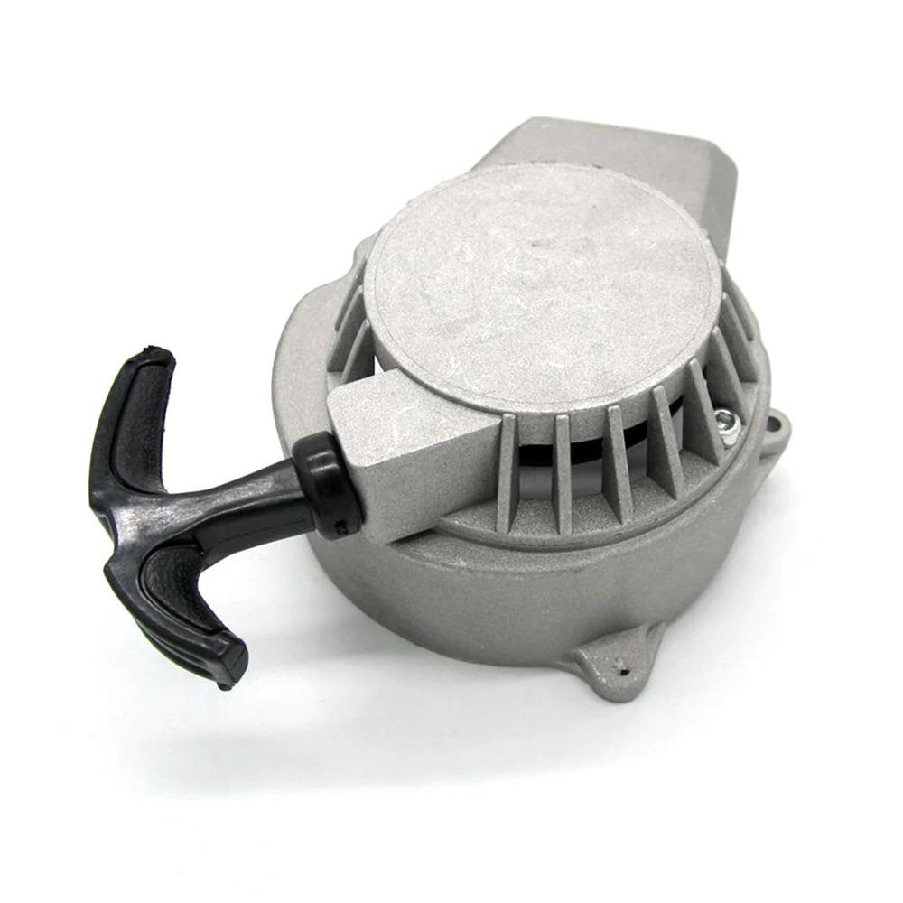 Серебристый 47cc 49cc алюминиевый мини мотовездеход с отдачей стартер внедорожный