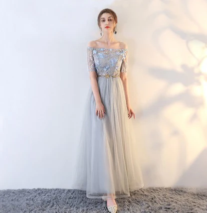 Сексуальное длинное платье подружки невесты элегантное женское для свадебной