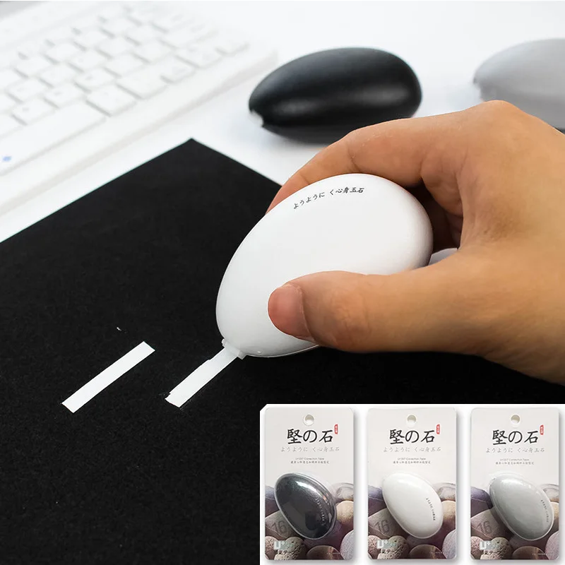 Корректирующая лента в форме камня 6 м милые коррекционные ручки с ластиками