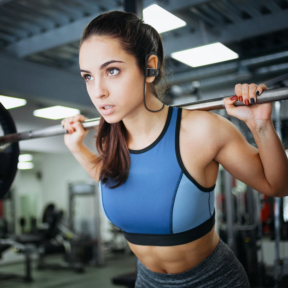 Mpow пламя Bluetooth наушники IPX7 водонепроницаемые беспроводные наушники-вкладыши HiFi стерео спортивные наушники с микрофоном чехол для переноски
