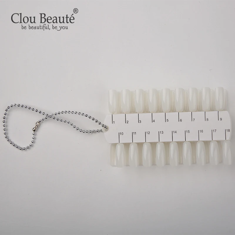 Цветной Гель лак для ногтей Clou Beaute 36 полки цветная палитра карта маникюра