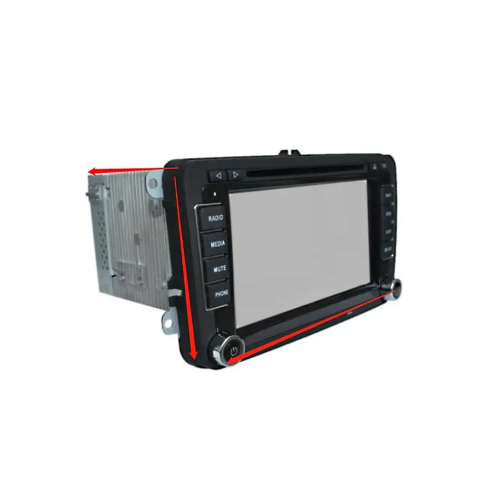 Автомагнитола Letouch Bluetooth стерео 7 дюймов 2 Din HD GPS навигация поддержка DVD CD радио SD