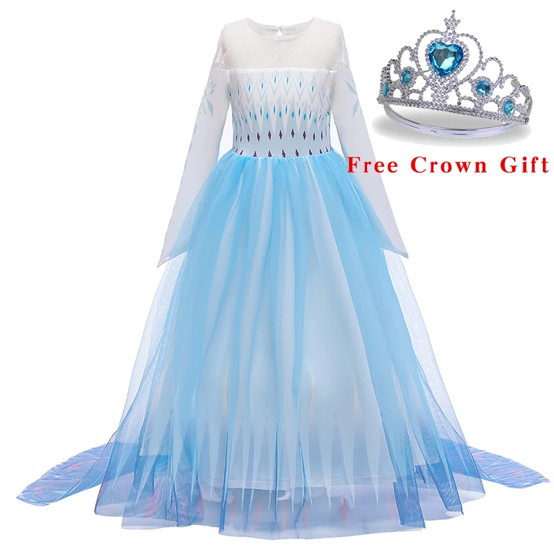 Free Accessories Unicorn Anna Alsa Christmas Sequins Dress Girl Princess Child Baby Helloween Clothes | Детская одежда и обувь