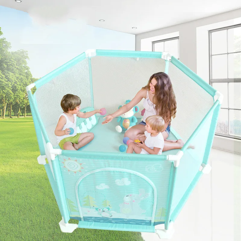 Baby Playpens Game Ball Pool Safe Barriers Play Yard Fence For Newborns Infants Children's Playpen