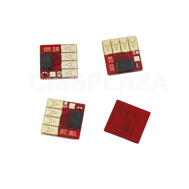 CISSPLAZA 4 вида цветов совместимый для HP970 971 чернильный картридж Постоянный чип hp