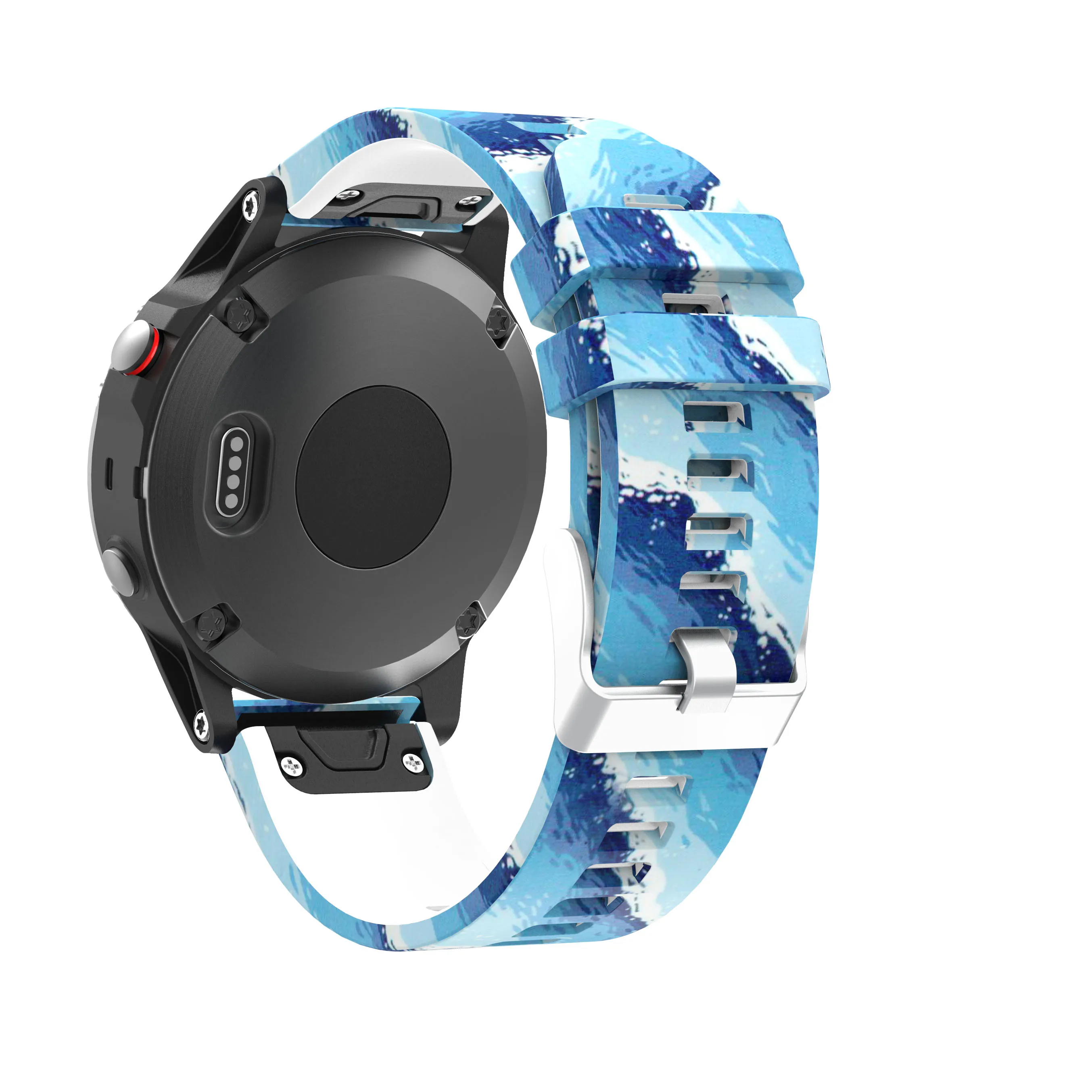 Спортивный ремешок для часов Garmin Instinct/Fenix 5 5Plus/Forerunner 935 945 22 мм силиконовый браслет