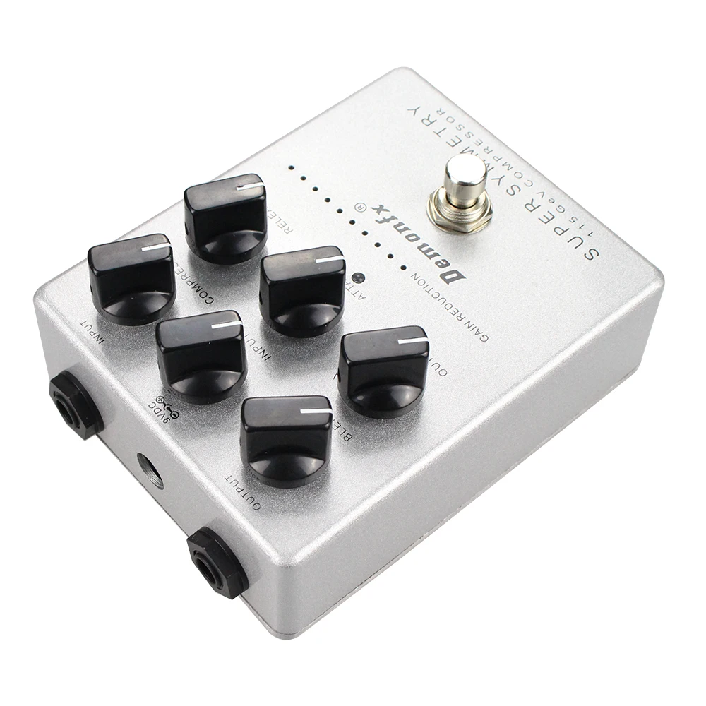 NEW Demonfx High Quality For Bass Super Symmetry Compressor Effect Pedal Guitar Accessories | Спорт и развлечения