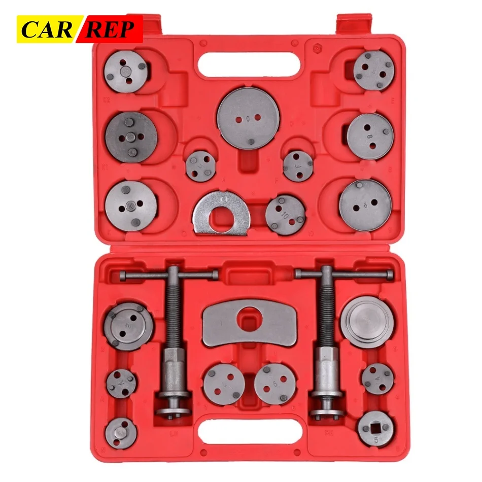

Auto Universal Disc Brake Caliper Car Wind Back Pad Piston Compressor Automobile Garage Repair Tool Kit Set CN