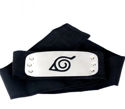 NARUTO Akatsuki Kakashi Konoha Headband Cosplay Costumes Accessories Itachi Akatsuki Armband Toys Props Anime Figure Model Gift