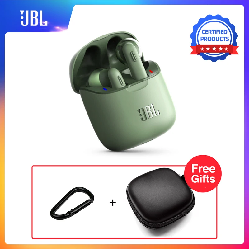 JBL Tune 220TWS Bluetooth V5.0 наушники беспроводные в ухо с стерео микрофоном и зарядным