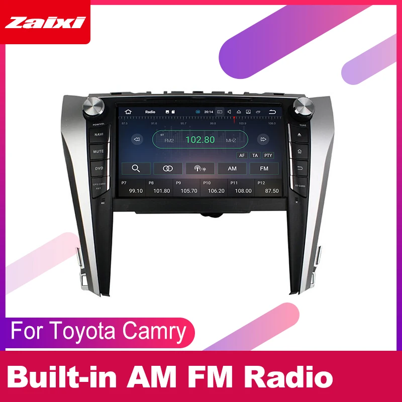 Автомагнитола для Toyota Camry Aurion 2011 ~ 2017 мультимедийный DVD-плеер система GPS-навигации