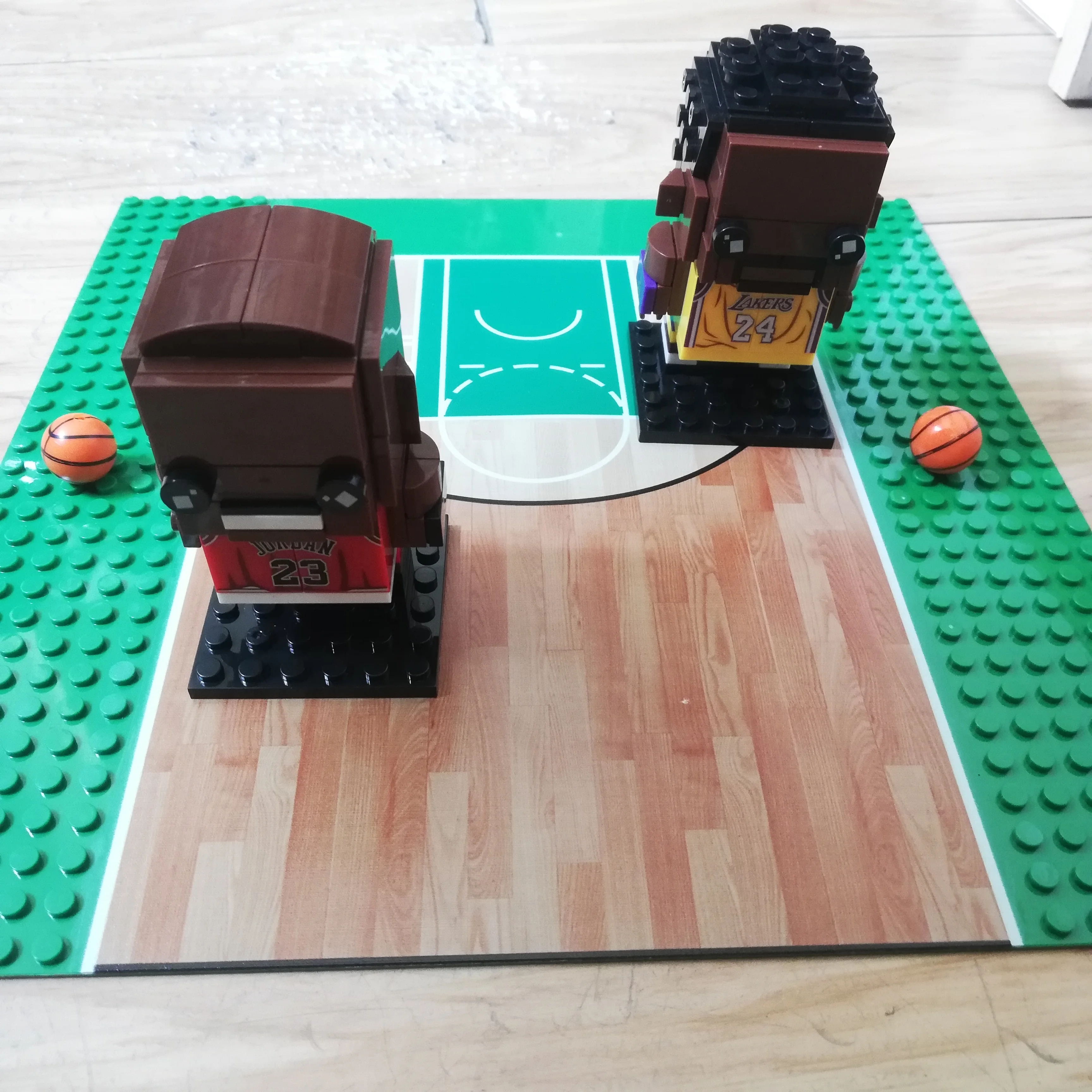 Баскетбольные спортивные фигурки kobe bryant brick heads совместимые с Brickheadz строительные