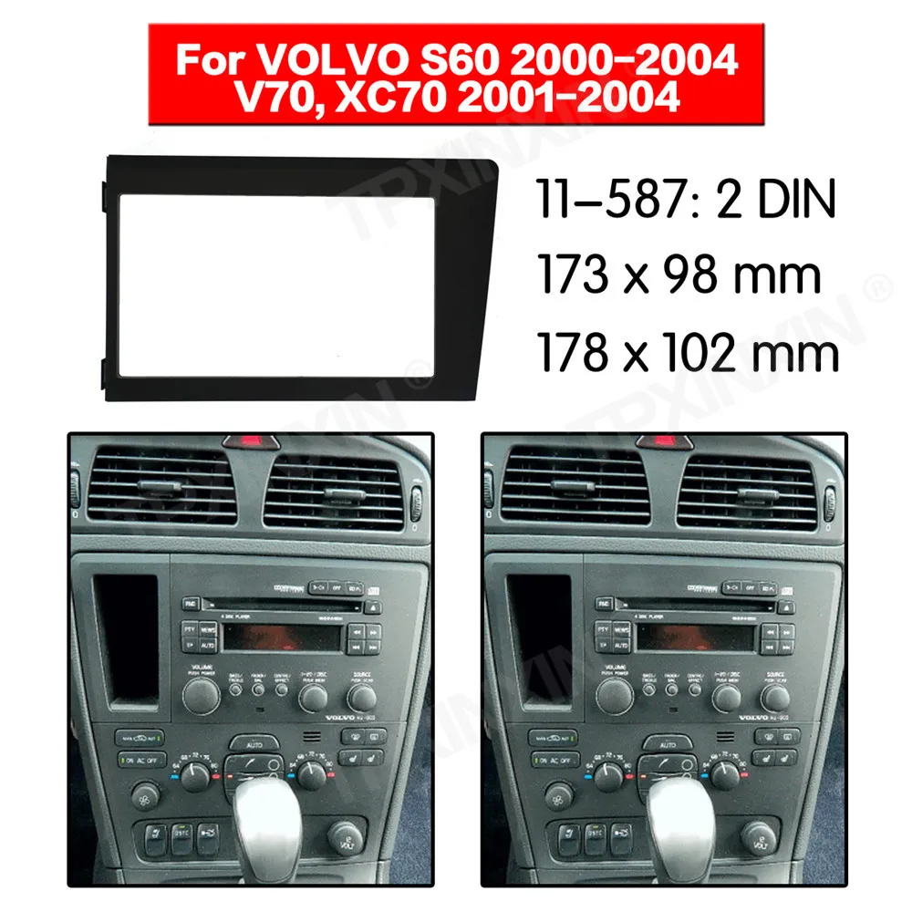 Автомобильный радиоприемник панель автомобильное радио стерео для VOLVO XC70 2001 2004