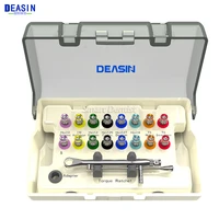 dental implant torque wrench ratchet 10 70ncm with screwdriver repair tools drivers wrench kit dentistry equipments dentistry