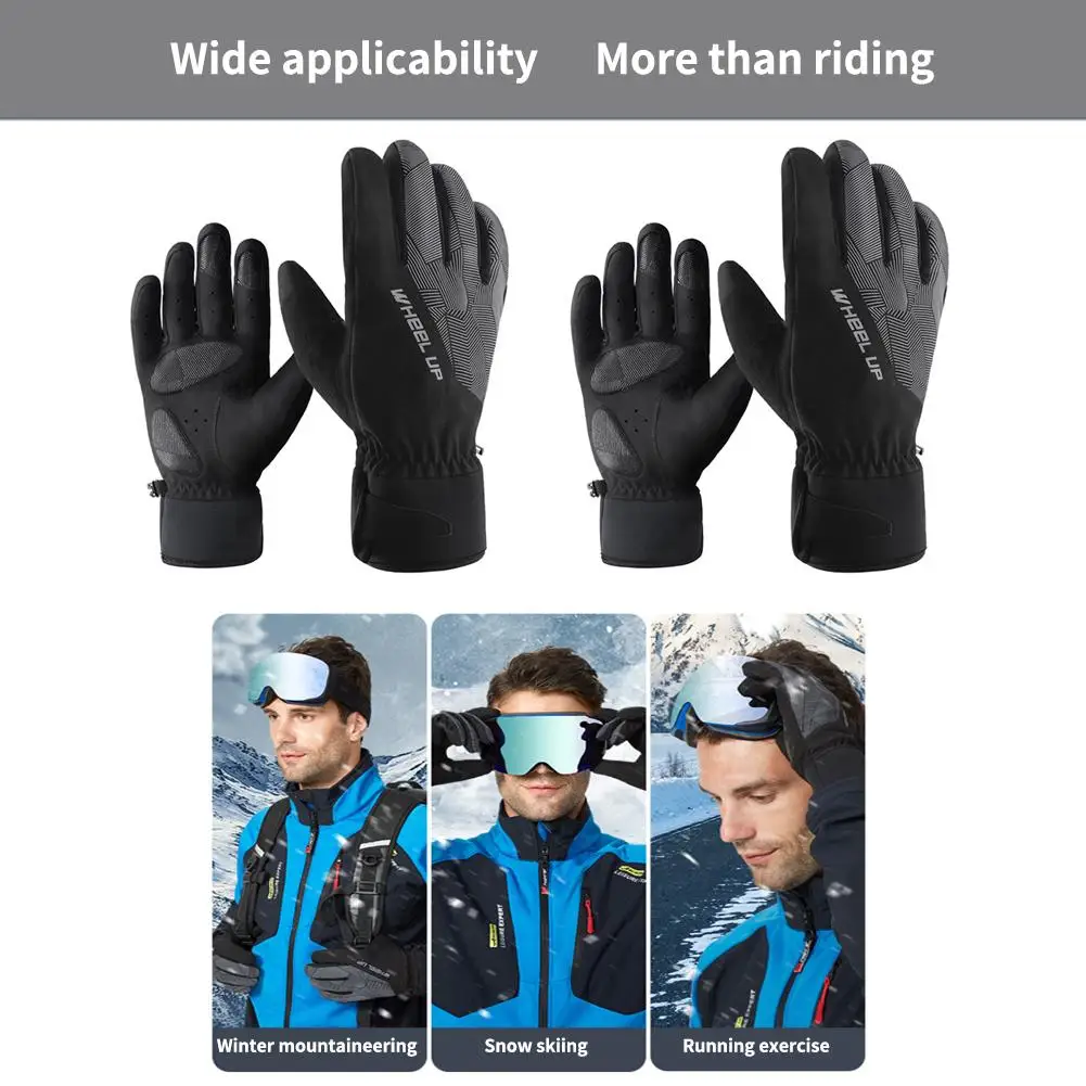 

Warm Ski Gloves Waterproof for Winter Cycling Skiing