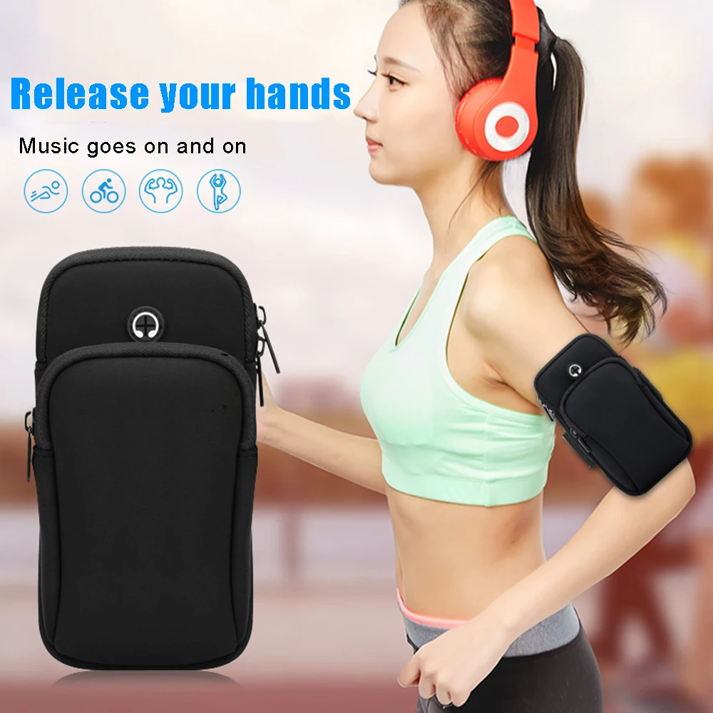 

Running Sports Phone Case Arm band Arm Pouch for Phone Holder iPhone 11 Pro Max/Xr/Xs Max/X/8/7 Plus Samsung S10+ Huawei Mate 20
