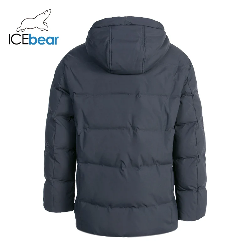 ICEbear 2019 зимняя мужская одежда Теплая куртка высокого качества мужские парки MWD19941I