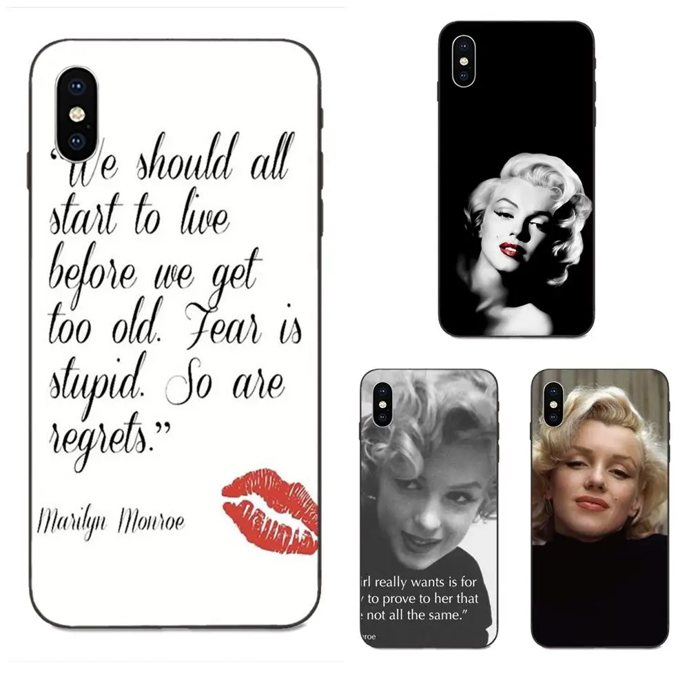 Черный чехол Marylin Monroe для Huawei Mate 9 10 20 P8 P9 P10 P20 P30 Lite Mini Play Pro P smart Plus Z 2017 2019 | Мобильные