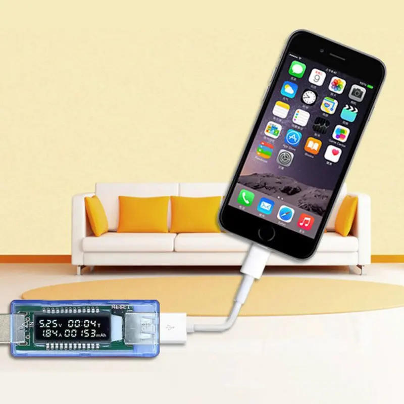 3 в 1 детектор напряжения тока батареи мобильное зарядное устройство