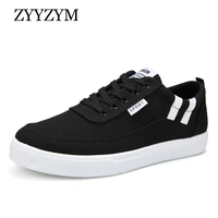 zyyzym spring summer men canvas shoes casual students breathable shoes
