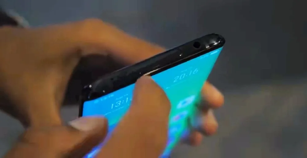 В Vivo Nex 3 4G LTE сотовые телефоны разблокированные 6,8" Plus Super Amoled 8 Гб ram 128 ГБ rom 64.0MP 44 Вт супер зарядное устройство смартфон