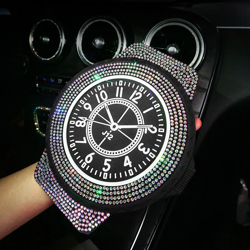 Алмазные Стразы с короной Противоскользящие коврики для Мобильный телефон GPS