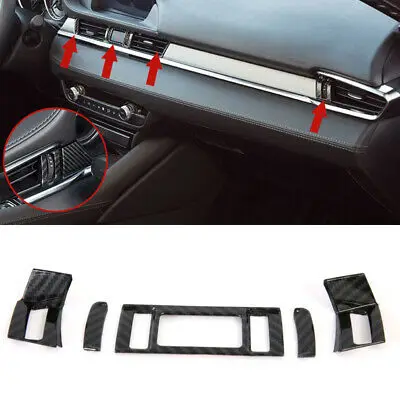 

Внутренняя Крышка вентиляционного отверстия из углеродного волокна для Mazda 6 / Atenza 2019-2020, 5 шт.