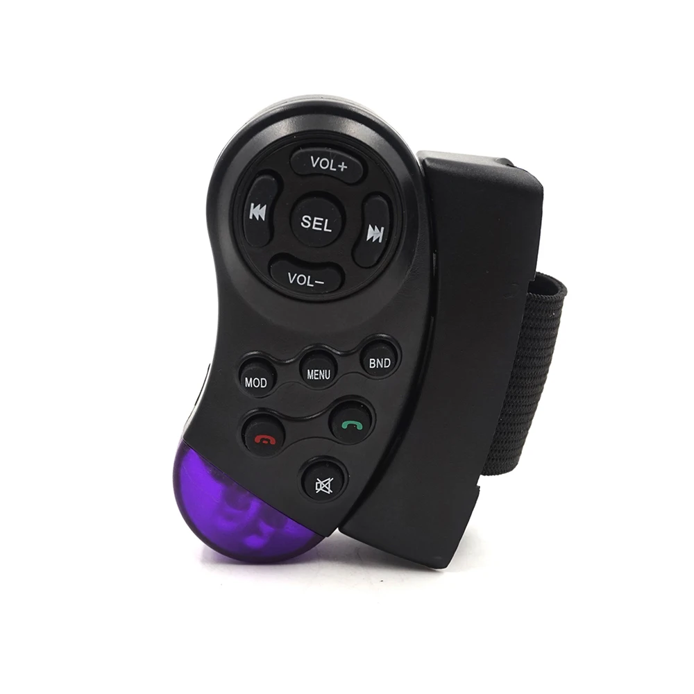 Портативный Автомобильный контроллер для ключей на руль MP5 мультимедийный плеер