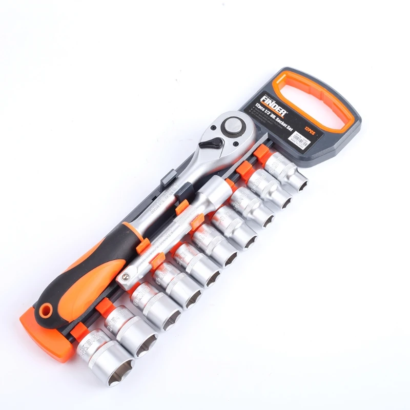 

Socket Ratchet Wrench Socket Bit Combination Tools Kit for Automobile Repairing